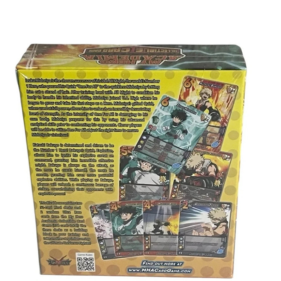 MY HERO ACADEMIA CCG: IZUKU VS KATSUKI 2-PLAYER RIVAL DECK UNLIMITED NEW - Picture 2 of 10